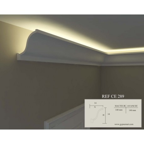 Épinglé par Samir C sur Enregistrements rapides  Éclairage corniche,  Plafond lumineux, Corniches plafond